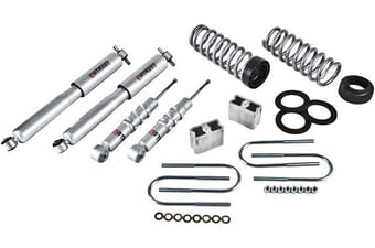 belltech lowering kit with sp shocks 04-12 chevrolet colorado/canyon (std cab) z85 602sp - image