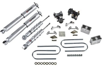 belltech lowering kit with sp shocks 04-12 chevrolet colorado/canyon (all cabs) z85 603sp - image
