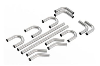 borla universal hot rod kit 3in od t-304 stainless steel pipes 60592 - image