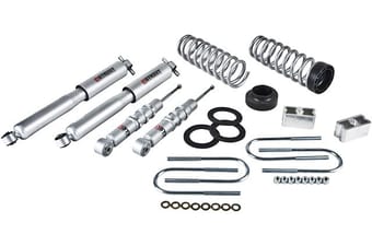 belltech lowering kit with sp shocks 04-12 chevrolet colorado/canyon (ext/quad cab) z85 607sp - image