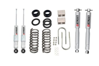 belltech lowering kit with sp shocks 04-12 gm colorado/canyon (ext cab) z85 608sp - image