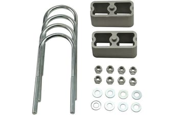 belltech lowering block kit 2inch with 2 degree angle universal mini & midsize pickups 6102 - image