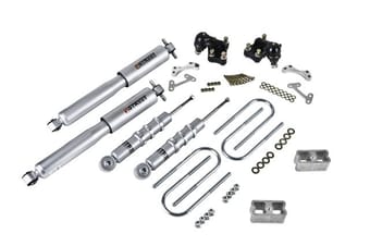 belltech lowering kit with sp shocks 04-12 chevrolet colorado/canyon (all cabs) zq8 611sp - image