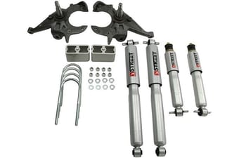 belltech lowering kit with sp shocks 82-04 chevrolet s10/s15 pickup ext. cab (4 &6 cyl.) 617sp - image