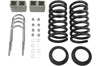 belltech lowering kit w/o shocks 94-04 s10 / s15 ext cab pickup only (4cyl.) & 82-93 s10 / s15 pickup ext cab pickup only (4 & 6cyl.) 618 - image
