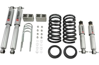 belltech lowering kit with sp shocks 94-04 s10 / s15 ext cab pickup only (4cyl.) & 82-93 s10 / s15 pickup ext cab pickup only (4 & 6cyl.) 618sp - image