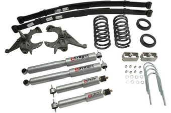belltech lowering kit with sp shocks 94-04 s10 / s15 ext cab pickup only (4cyl.) & 82-93 s10 / s15 pickup ext cab pickup only (4 & 6cyl.) 619sp - image