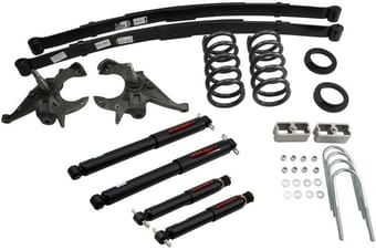 belltech lowering kit with nd2 shocks 94-04 s10 / s15 std cab pickup only (6cyl.) & 96-03 isuzu hombre (6cyl.) 620nd - image