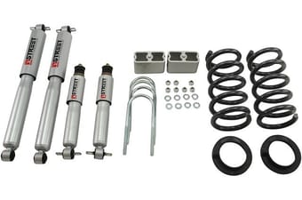 belltech lowering kit with sp shocks 94-04 chevrolet s10/s15 pickup 6 cyl. (ext cab) 621sp - image