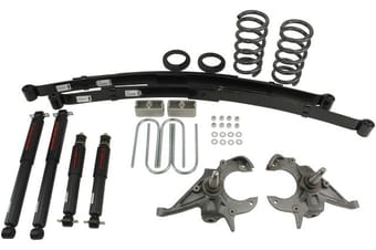 belltech lowering kit with nd2 shocks 94-04 chevrolet s10/s15 pickup 6 cyl. (ext cab) 622nd - image
