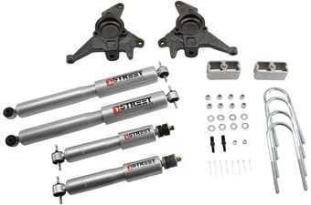 belltech lowering kit with sp shocks 98-04 chevrolet blazer/jimmy 6 cyl. (incl extreme) 624sp - image