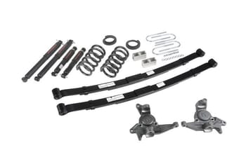 belltech lowering kit with nd2 shocks 98-03 chevrolet blazer/jimmy 6 cyl. (except extreme) 628nd - image