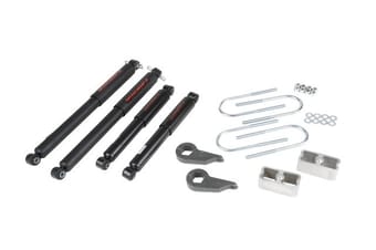 belltech lowering kit with nd2 shocks 82-04 s10 / s15 pickup 4wd & 95-97 s10 / s15 blazer 4wd 635nd - image
