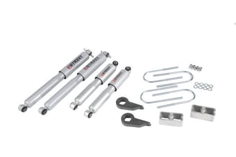belltech lowering kit with sp shocks 82-04 s10 / s15 pickup 4wd & 95-97 s10 / s15 blazer 4wd 635sp - image