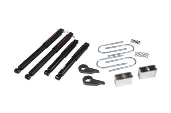 belltech lowering kit with nd2 shocks 95-97 s10 / s15 blazer 4wd & 82-94 blazer (exc. zw-7 option) 4wd 636nd - image