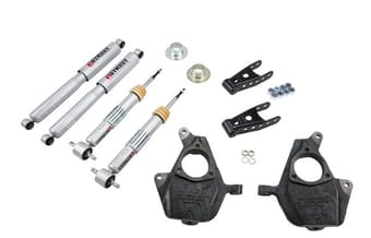belltech lowering kit with sp shocks 07-13 gm silverado/sierra (all cabs) 2wd/4wd 639sp - image
