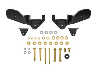 icon 2023 ford f-250/f-350 super duty 4wd, 4-link frame bracket kit 64053 - image