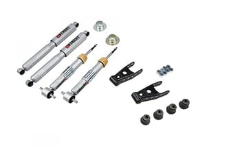 belltech lowering kit with sp shocks 07-13 gm silverado/sierra (std cab) 2wd 640sp - image