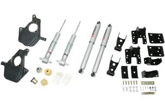 belltech lowering kit with sp shocks 07-13 gm silverado/sierra (all cabs) 2wd/4wd 641sp - image