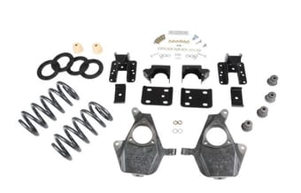 belltech lowering kit w/o shocks 07-13 silverado/sierra 1500 2wd (std cab) 643 - image