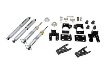belltech lowering kit with sp shocks 07-12 gm silverado/sierra (all cabs) 2wd/4wd 646sp - image