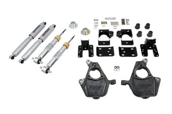 belltech lowering kit with sp shocks 07-13 gm silverado/sierra (all cabs) 2wd 647sp - image