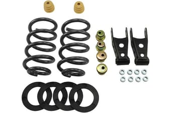 belltech lowering kit w/o shocks 07-13 silverado/sierra 1500 2wd (ext cab/crew cab) 649 - image