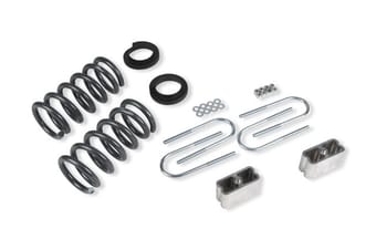 belltech lowering kit w/o shocks 94-04 chevrolet s10/s15 pickup 6 cyl. (std cab) & 95-97 chevrolet blazer/jimmy 6 cyl. & 96-03 isuzu hombre (6cyl.) 650 - image