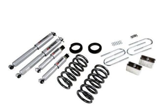 belltech lowering kit with sp shocks 94-04 chevrolet s10/s15 pickup 6 cyl. (std cab) & 95-97 chevrolet blazer/jimmy 6 cyl. & 96-03 isuzu hombre (6cyl.) 650sp - image