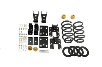 belltech lowering kit w/o shocks 07-13 silverado/sierra 1500 2wd (ext cab/crew cab) 651 - image
