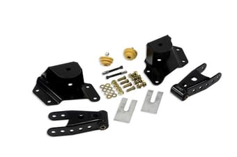 belltech shackle and hanger kit 99-06 gm/gmc 1500 std cab 4inch 6512 - image