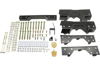 belltech c-notch kit 07-13 chevy/gmc silverado/sierra quad/ext cab *c-notch only* 6523 - image