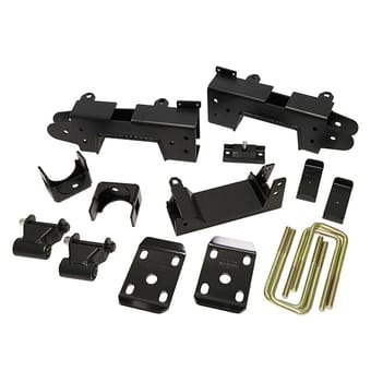 belltech 09-13 ford f150 ext & quad cab short bed only 4in. rear drop flip kit 6445 - image
