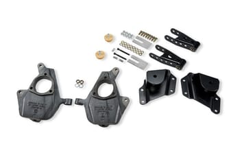 belltech lowering kit w/o shocks 05-06 silverado/sierra 1500 2wd (std cab) & 2007 classic silverado/sierra 1500 2wd & 2001 gmc sierra c3 & 02-04 sierra denali (ext cab) 655 - image