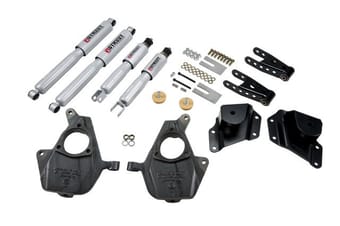 belltech lowering kit with sp shocks 05-06 silverado/sierra 1500 2wd & 2007 classic silverado/sierra 1500 2wd & 2001 gmc sierra c3 & 02-04 sierra denali 655sp - image
