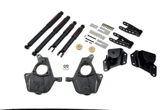 belltech lowering kit with nd2 shocks 05-06 silverado/sierra 1500 2wd & 2007 classic silverado/sierra 1500 2wd & 2001 gmc sierra c3 & 02-04 sierra denali 655nd - image