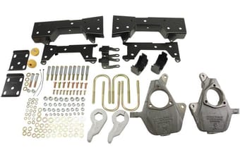 belltech lowering kit w/o shocks 05-06 silverado/sierra 1500 2wd & 2007 classic silverado/sierra 1500 2wd 657 - image