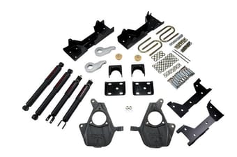belltech lowering kit with nd2 shocks 05-06 silverado/sierra 1500 2wd & 2007 classic silverado/sierra 1500 2wd 657nd - image