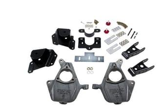 belltech lowering kit w/o shocks 99-06 silverado/sierra 1500 2wd (ext cab) & 2007 classic silverado/sierra 1500 2wd (ext cab) 658 - image