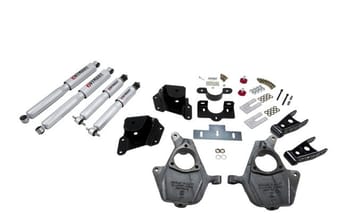 belltech lowering kit with sp shocks 99-06 silverado/sierra 1500 2wd (ext cab) & 2007 classic silverado/sierra 1500 2wd (ext cab) 658sp - image