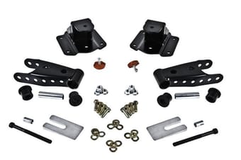 belltech shackle and hanger kit 94-99 dodge ram 2500 4inch 6594 - image