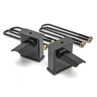 readylift 6" tall tapered block 2017-2020 ford f-250/ f-350 super duty (1 piece drive shaft) 66-2760 - image