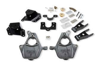 belltech lowering kit w/o shocks 99-06 silverado/sierra 1500 2wd (ext cab) & 2007 classic silverado/sierra 1500 2wd (ext cab) 660 - image