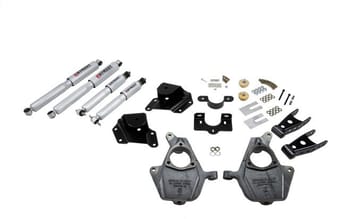belltech lowering kit with sp shocks 99-06 silverado/sierra 1500 2wd (ext cab) & 2007 classic silverado/sierra 1500 2wd (ext cab) 660sp - image