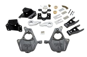 belltech lowering kit w/o shocks 05-06 silverado/sierra 1500 2wd (ext cab, with factory front torsion bar) & 2007 classic silverado/sierra 1500 2wd 661 - image
