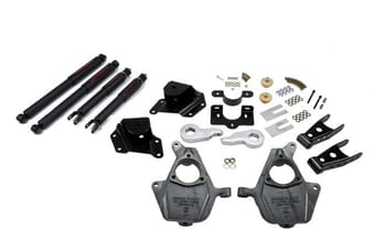 belltech lowering kit with nd2 shocks 05-06 silverado/sierra 1500 2wd & 2007 classic silverado/sierra 1500 2wd 661nd - image