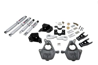 belltech lowering kit with sp shocks 05-06 silverado/sierra 1500 2wd & 2007 classic silverado/sierra 1500 2wd 661sp - image