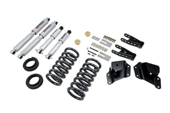 belltech lowering kit with sp shocks 99-06 silverado/sierra 1500 (std cab) & 2007 classic silverado/sierra 1500 (std cab) 664sp - image