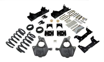 belltech lowering kit w/o shocks 99-00 silverado / sierra 1500 2wd (std cab / short bed) 665 - image