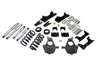 belltech lowering kit with sp shocks 01-06 silverado/sierra 1500 2wd (std cab) & 2007 silverado/sierra 1500 2wd (std cab) 668sp - image